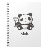Meh Panda Notitieboek (Voorkant)