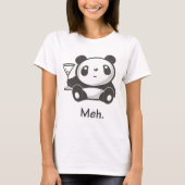 Meh Panda T-shirt (Voorkant)