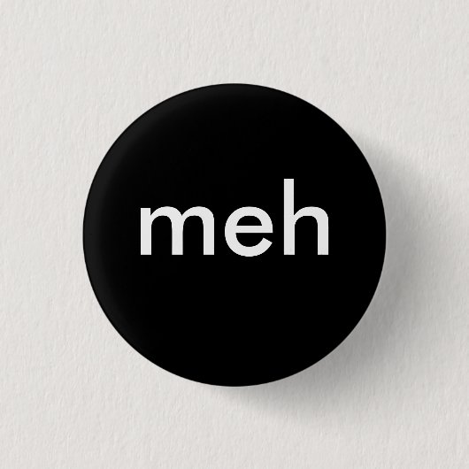"meh" ronde button 3,2 cm (Voorkant)