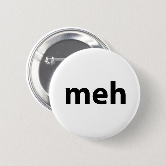 meh ronde button 5,7 cm (Voorkant /achterkant)