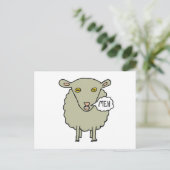 Meh Sheep Briefkaart (Staand voorkant)
