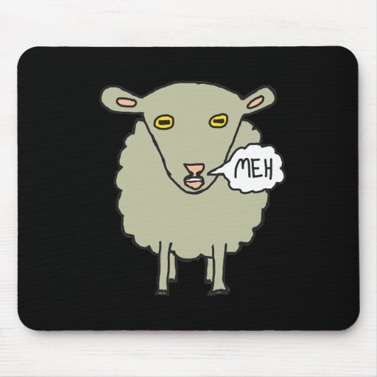 Meh Sheep Muismat (Voorkant)
