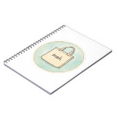Meh Shopping Tote Notes  Notitieboek (Linkerzijde)