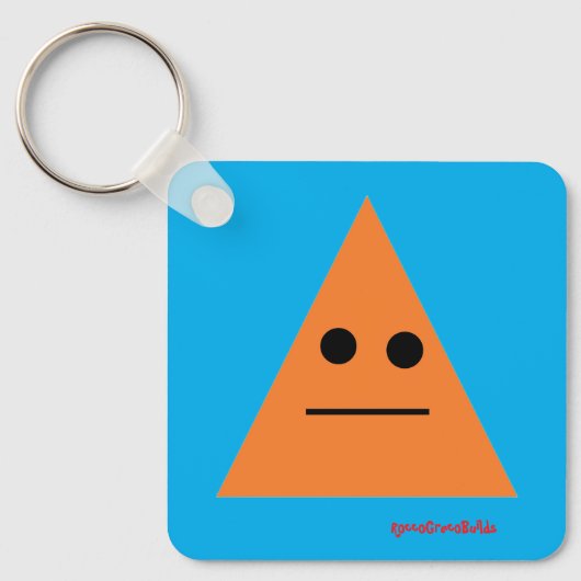 Meh Triangle Keychain (Voorkant)