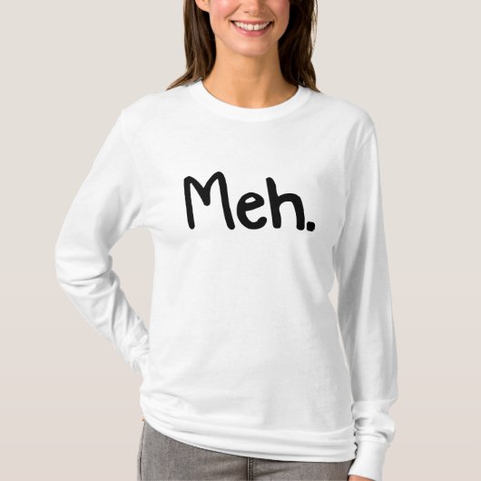 Meh. voor haar t-shirt (Voorkant)