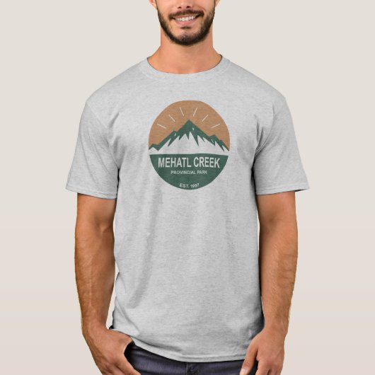 Mehatl Creek Provinciaal Park T-shirt (Voorkant)