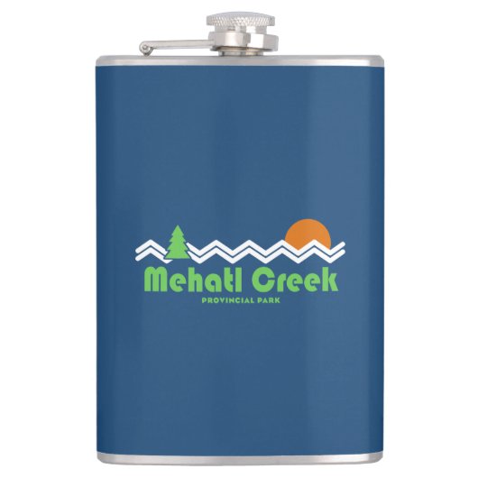 Mehatl Creek Provincial Park Retro Heupfles (Voorkant)