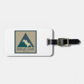 Mehatl Creek Provincial Park Rustiek Bagagelabel (Voorkant horizontaal)