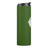Mehatl Creek Provincial Park Zon Bomen Thermosbeker (Gedraaid links)
