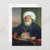 Mehemet Ali, 1840 Briefkaart (Voorkant / Achterkant)