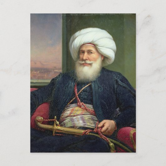 Mehemet Ali, 1840 Briefkaart (Voorkant)