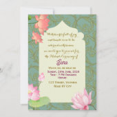 Mehendi Ceremonie Digitale Uitnodigingen (Voorkant)