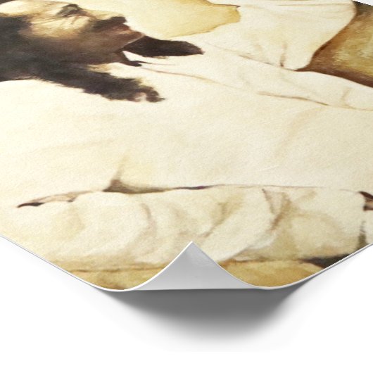 Meher Baba, "Happy Trails" Poster (Hoek)