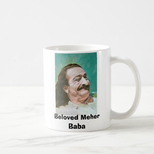 Meher Baba joyous, Beloved Meher Baba Koffiemok (Rechts)