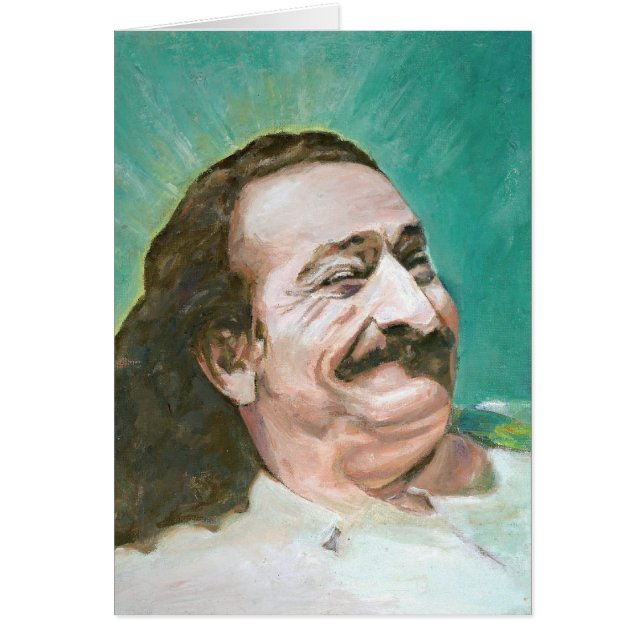 Meher Baba lachen (Voorkant)