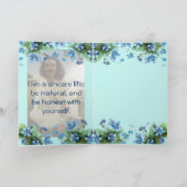 Meher Baba oprecht leven Kaart (Binnen)