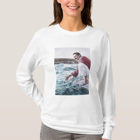 Meher Baba overdrijft zijn oceaan T-shirt (Voorkant)