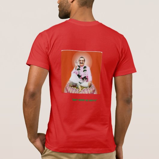 Meher Baba Portret T-Shirt (Achterkant)