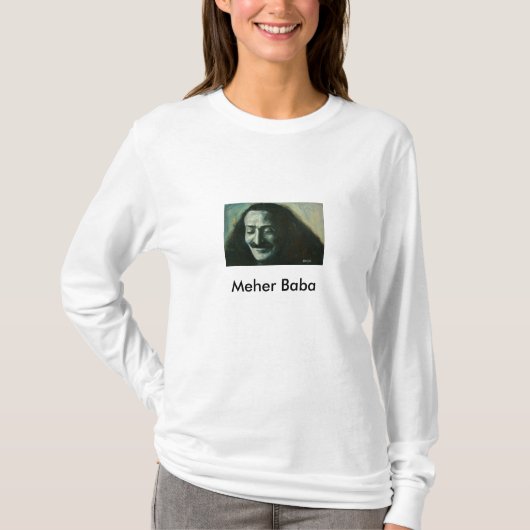 Meher Baba, prachtig T-shirt (Voorkant)