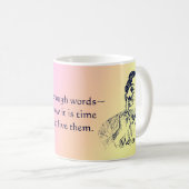 Meher Baba Silence Rainbow-Mok Koffiemok (Voorkant rechts)