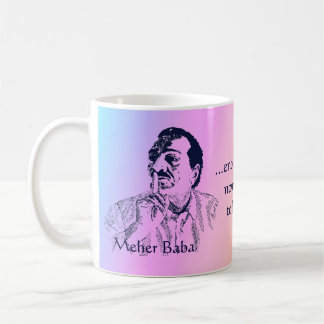 Meher Baba Silence Rainbow-Mok Koffiemok