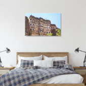 Meherangarh, Majestic Fort, Jodhpur Canvas Afdruk (Insitu (Slaapkamer))