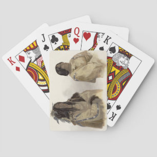 Mehkskeme-Sukahs, Blackfoot Chief en Tatsikkeli-St Speelkaarten