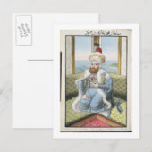 Mehmed II (1432-81) genaamd "Fatih", de veroveraar Briefkaart (Voorkant / Achterkant)