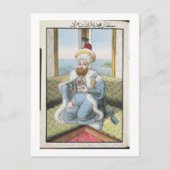 Mehmed II (1432-81) genaamd "Fatih", de veroveraar Briefkaart (Voorkant)