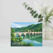 Mehmed Paša Sokolović-brug Briefkaart (Staand voorkant)