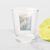 Mehmed Paša Sokolović-brug Shot Glas (Achterkant)