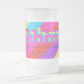 Mehmz Shruggy Striped Large Frosted Mok (Center)