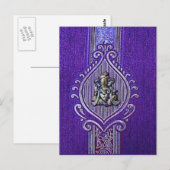 Mehndi Briefkaart (Voorkant / Achterkant)