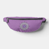 Mehndi Fantasie Zilver Heuptasje (Liggend)