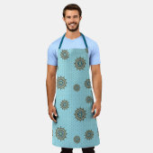 Mehndi Fantasy Copper All-Over Print Schort (Gedragen)
