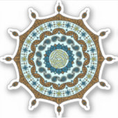 Mehndi Fantasy Copper Contour Sticker (Voorkant)