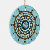 Mehndi Fantasy Copper Ornament (Rechts)