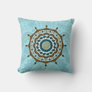 Mehndi Fantasy Copper Pillow Kussen