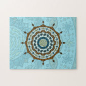 Mehndi Fantasy Copper Puzzle Legpuzzel (Horizontaal)