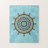 Mehndi Fantasy Copper Puzzle Legpuzzel (Verticaal)