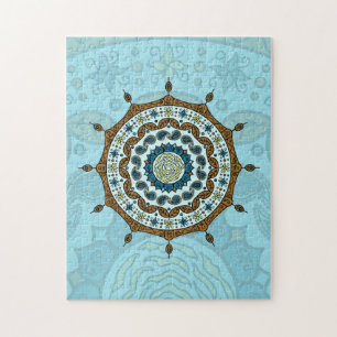 Mehndi Fantasy Copper Puzzle Legpuzzel