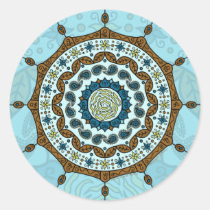 Mehndi Fantasy Copper Sticker