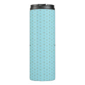 Mehndi Fantasy Copper Thermal Tumbler Thermosbeker (Achterkant)