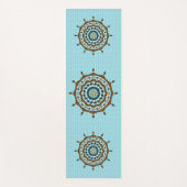 Mehndi Fantasy Copper Yoga Mat (Voorkant)