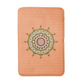 Mehndi Fantasy Gold Bath Mat (Voorkant Verticaal)