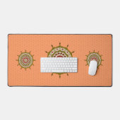 Mehndi Fantasy Gold Bureaumat (Keyboard & Muis)