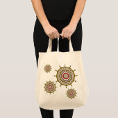 Mehndi Fantasy Gold Canvas tas (Voorkant (product))