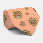 Mehndi Fantasy Gold Mannen Stropdas (Opgerold)