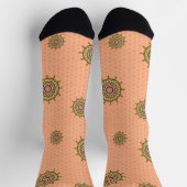 Mehndi Fantasy Gold Sokken (Top)