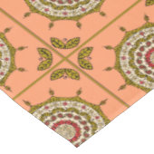 Mehndi Fantasy Gold Tablecloth Tafelkleed (Gekanteld)